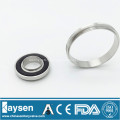 Bague de centrage ISO KF en aluminium